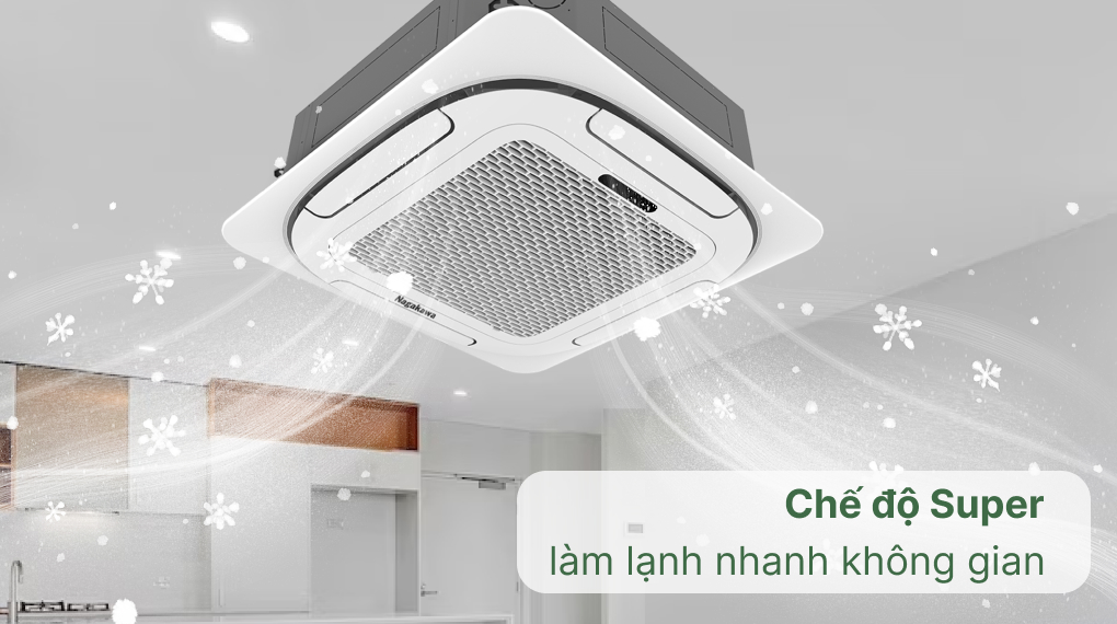 Máy lạnh âm trần Nagakawa 2 HP NT-C18R1T20 - Công nghệ làm lạnh