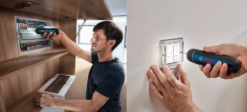 Máy vặn vít Bosch GO 3 được dùng trong nhiều công việc