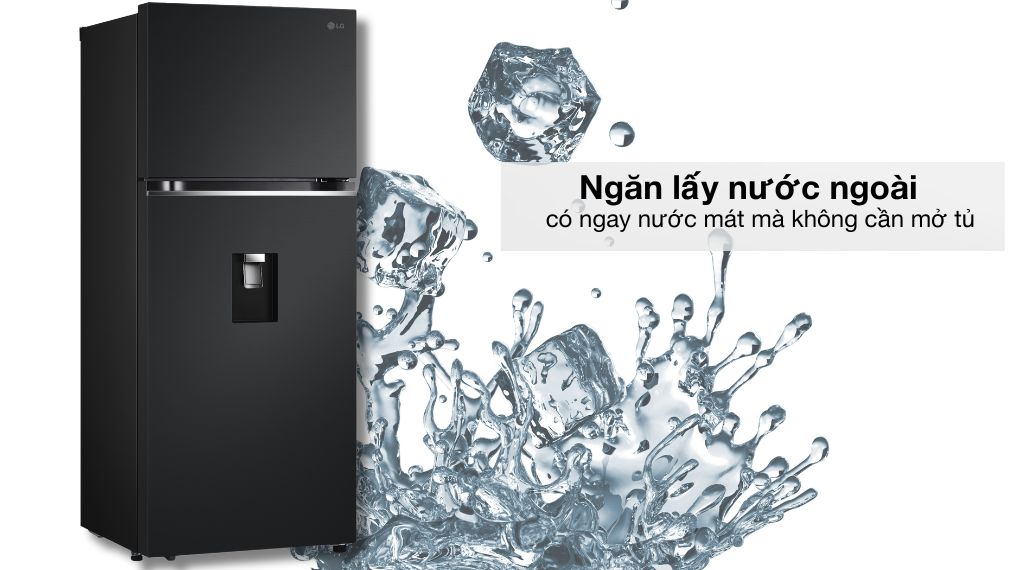 Tủ lạnh LG Inverter 374 lít LTD37BLM - Tiện ích