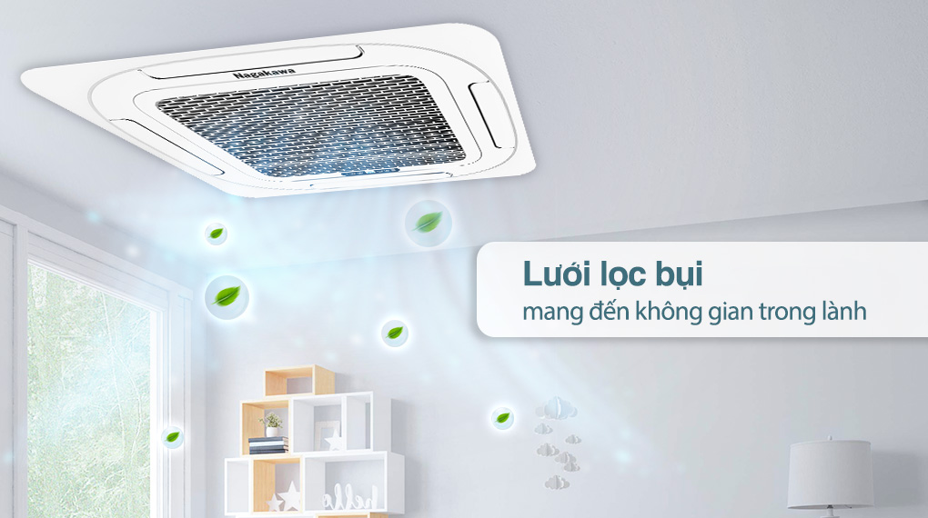 Máy lạnh âm trần Nagakawa 3 HP NT-C28R1T20