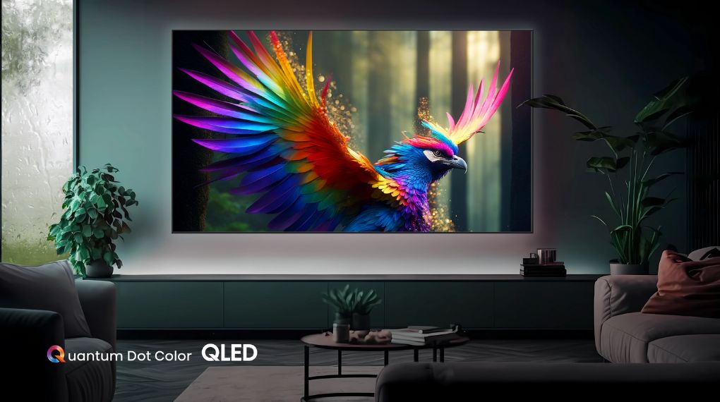 Google Tivi QLED Hisense 4K 55 inch 55Q6N