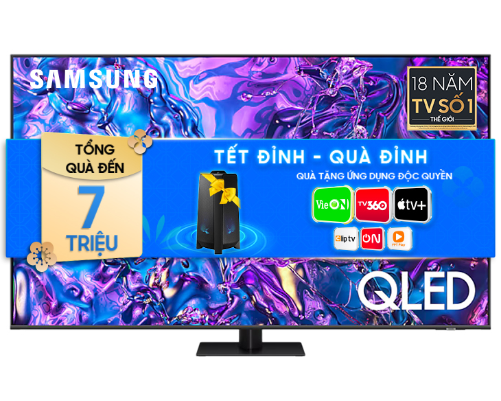 Smart Tivi QLED Samsung 4K 85 Inch QA85Q70DA