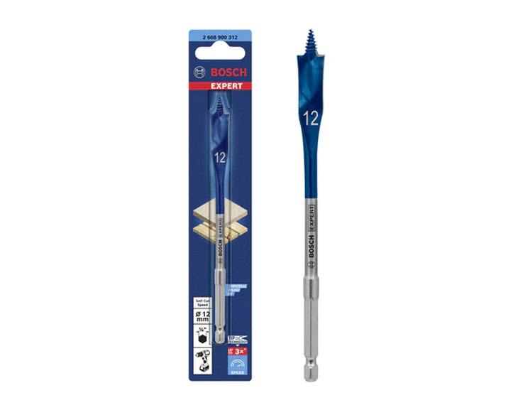 Mũi khoét gỗ đuôi cá Bosch SELFCUT 12x152mm (2608900312)