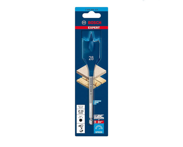 Mũi khoét gỗ đuôi cá Bosch SELFCUT 28x152mm (2608900324)