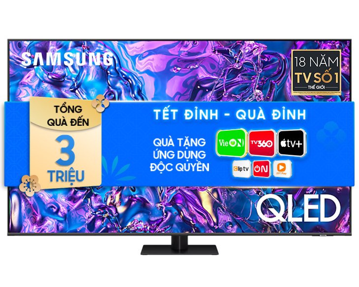 Smart Tivi QLED Samsung 4K 65 Inch QA65Q70DA