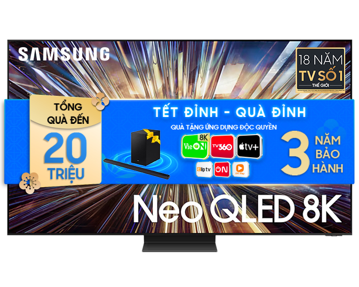 Smart Tivi Samsung Neo QLED 8K 65 Inch QA65QN800D