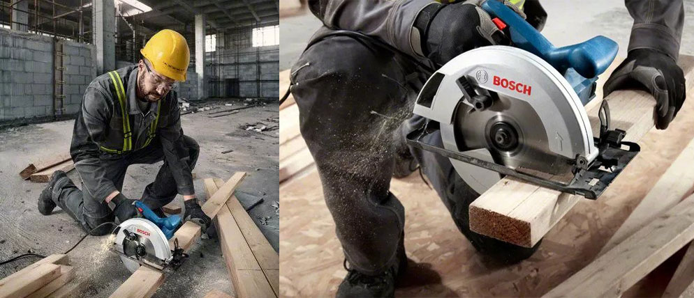 Máy cưa đĩa Bosch GKS 130 mang đến các kết quả nhanh chóng và chính xác