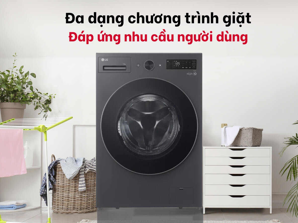 Máy giặt LG F2515SNTG 15kg chính hãng giá tốt tại Đà Nẵng