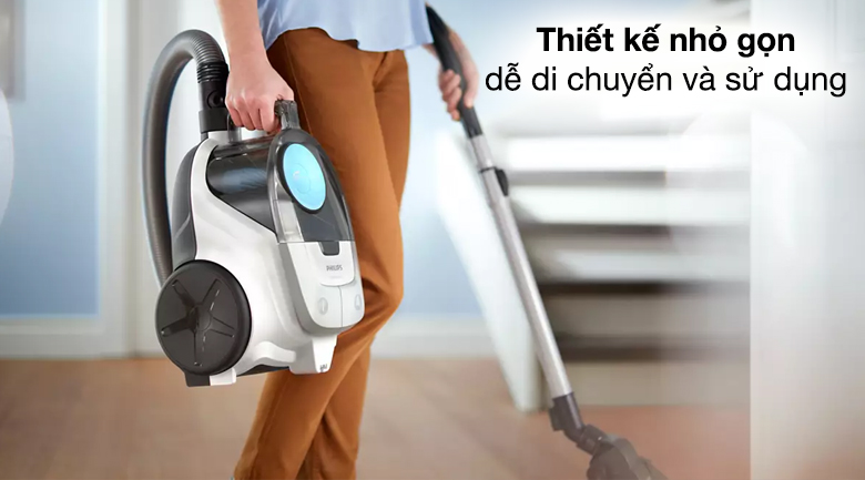 Máy hút bụi Philips XB2023/01 - Thiết kế nhỏ gọn