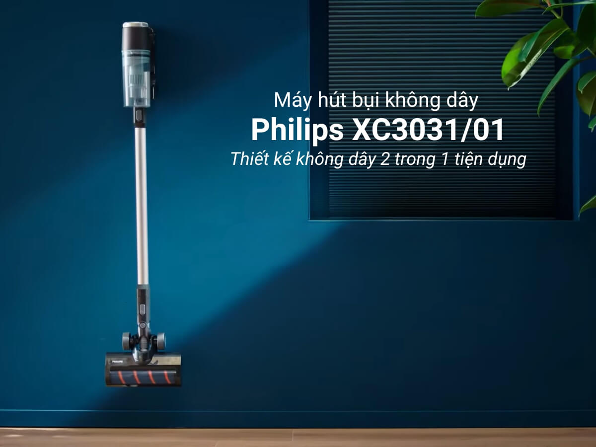 Máy hút bụi không dây Philips XC3031/01 giá tốt tại Đà Nẵng