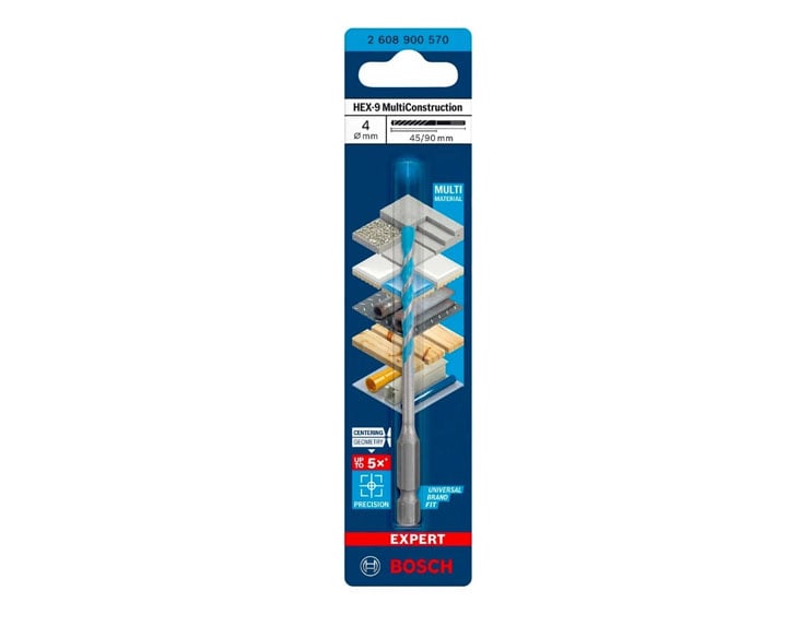 Mũi khoan đa năng Bosch HEX-9 (4X45X90) 2608900570
