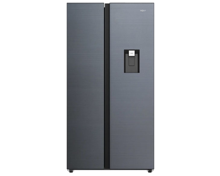 Tủ lạnh Aqua Inverter 569 lít AQR-S633XA(WSL)