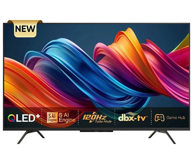 Google Tivi QLED Coocaa 4K 55 Inch 55Y84 PRO