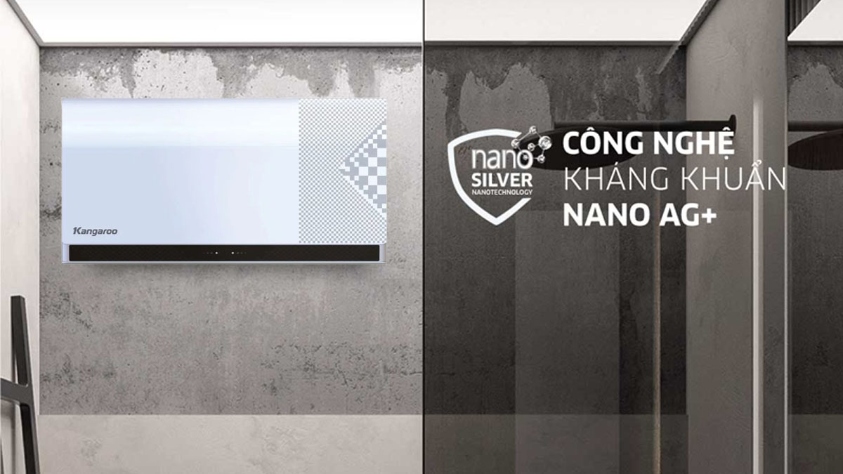 Kangaroo SX KG79A1 được tích hợp công nghệ kháng khuẩn Nano Ag+