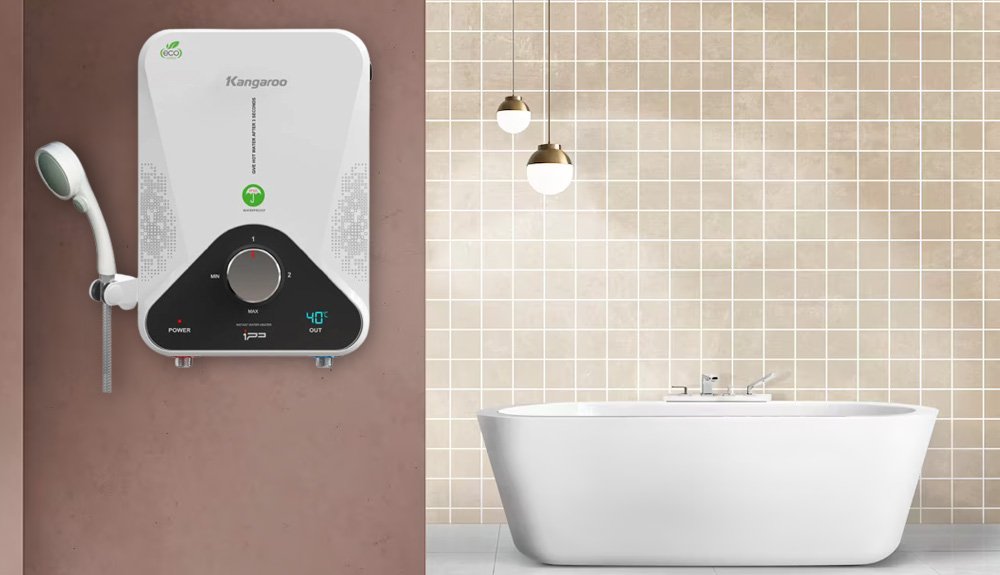 Máy nước nóng trực tiếp Kangaroo KG588WP