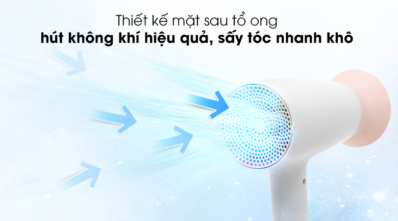 Mặt sau - Máy sấy tóc Philips BHD300/10