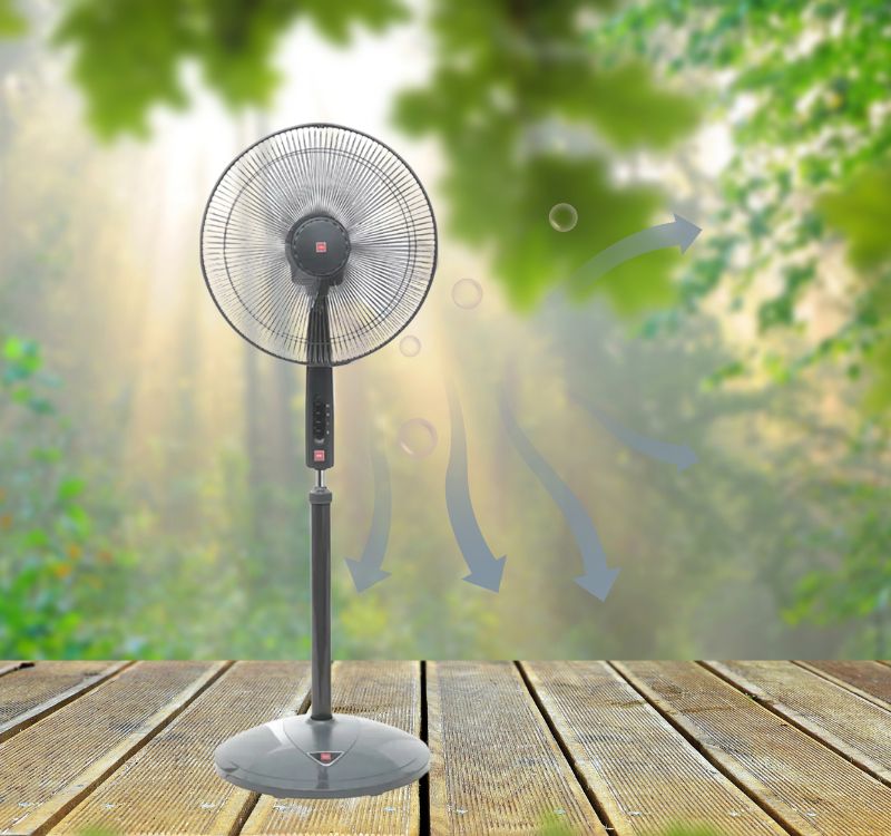 Quạt đứng KDK P41U (BK) hoạt động với công suất cao