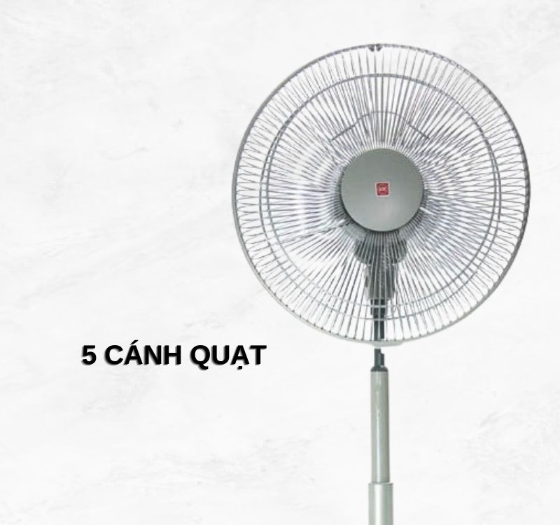 KDK N30NH (GD) gồm có 5 cánh quạt