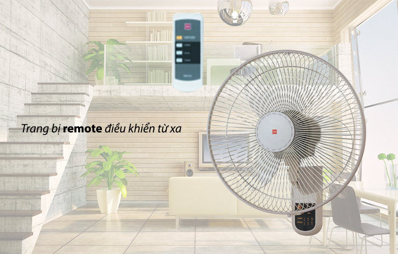 Quạt treo KDK M40M(GY) (Trắng) | Trang bị Remote điều kiển từ xa
