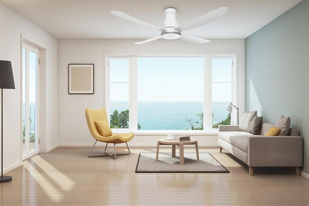 Quạt trần KDK 4 cánh W56WV(WH)