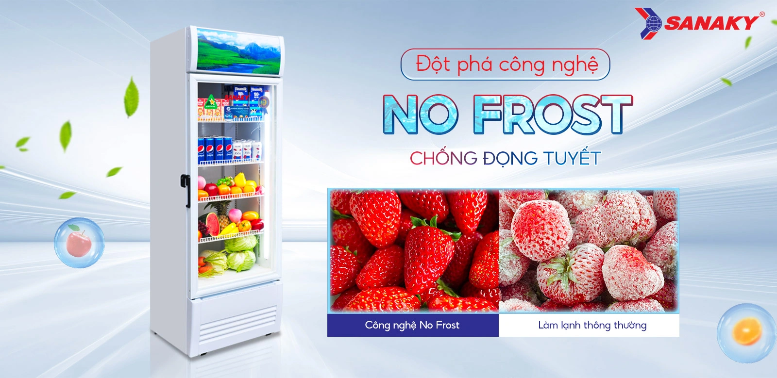 Đột phá công nghệ No-frost chống đọng tuyết