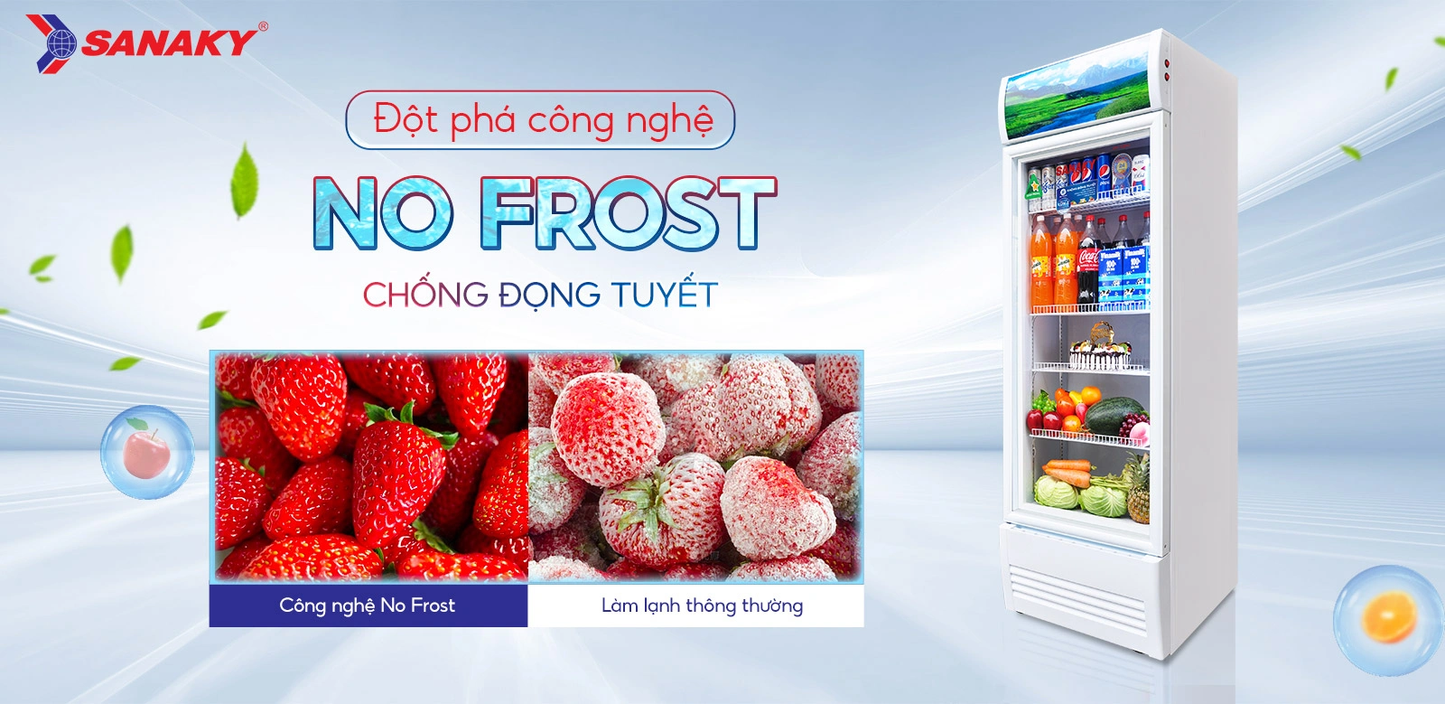 Đột phá công nghệ No-frost chống đọng tuyết