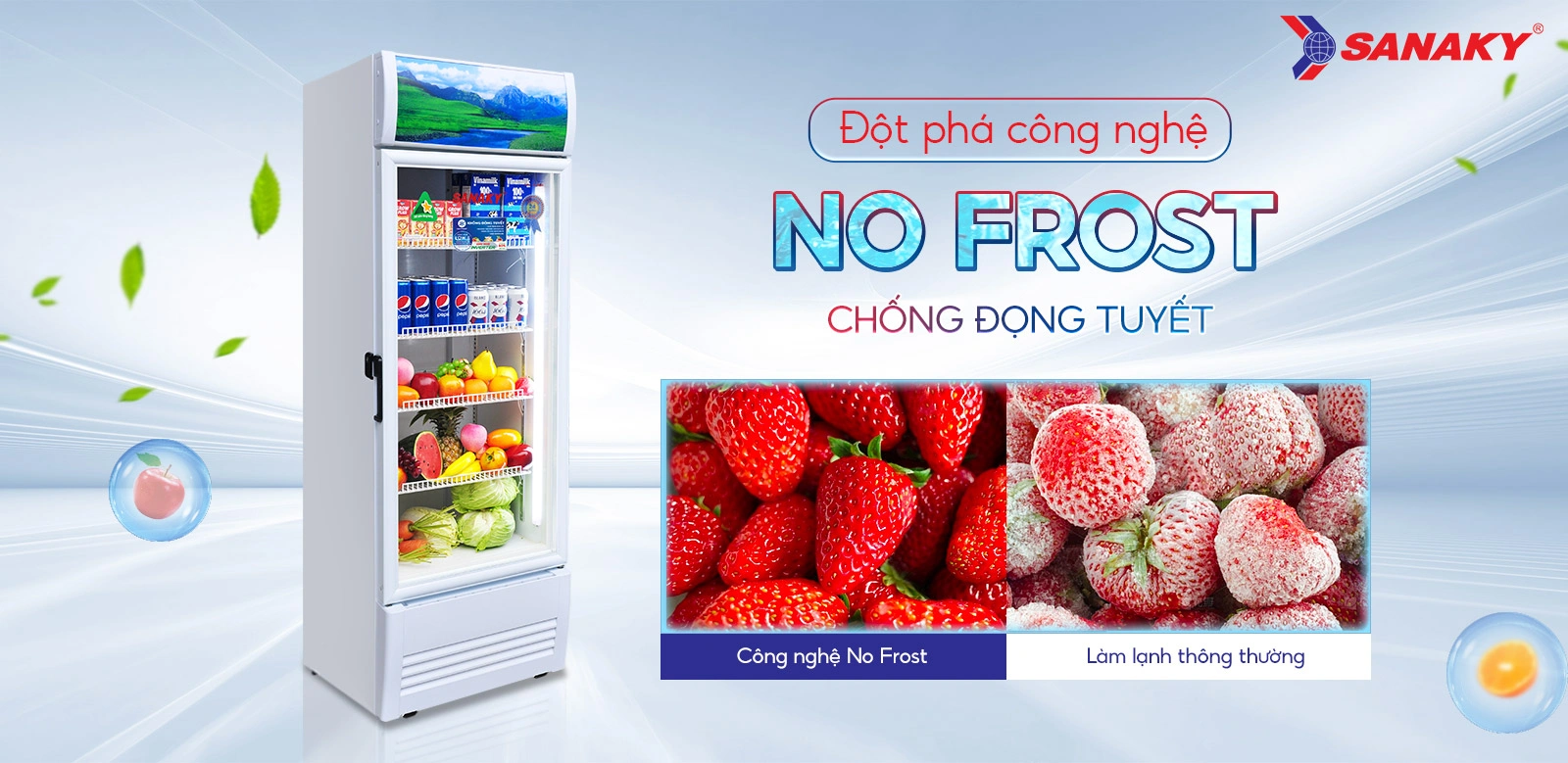 Đột phá công nghệ No-frost chống đọng tuyết