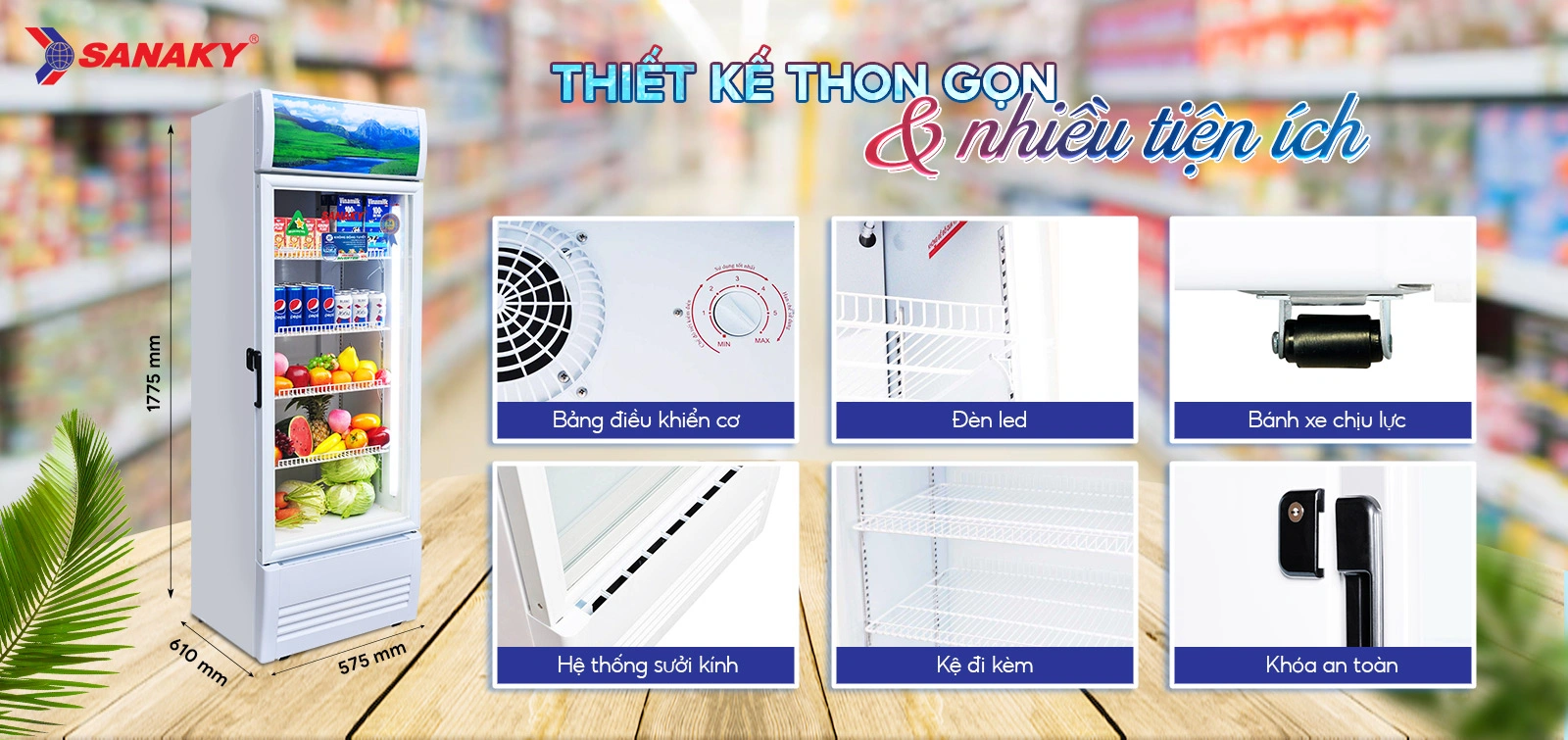 Thiết kế thon gọn cùng nhiều tiện ích