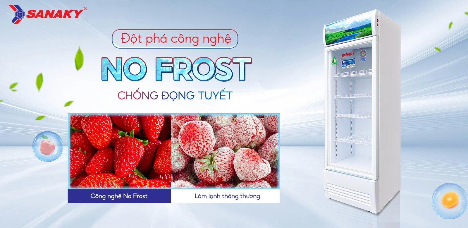 Đột phá công nghệ No-frost chống đọng tuyết