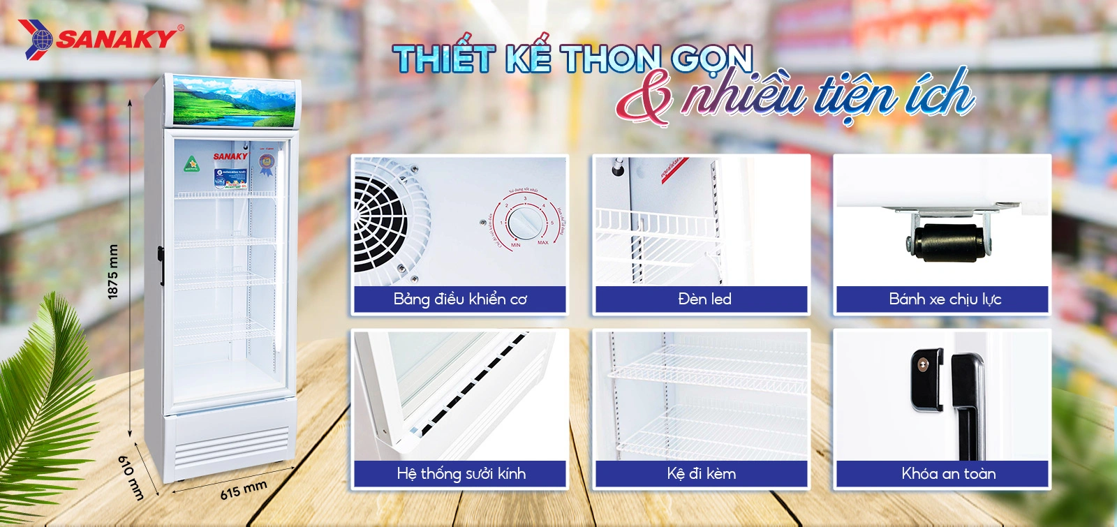 Thiết kế thon gọn cùng nhiều tiện ích