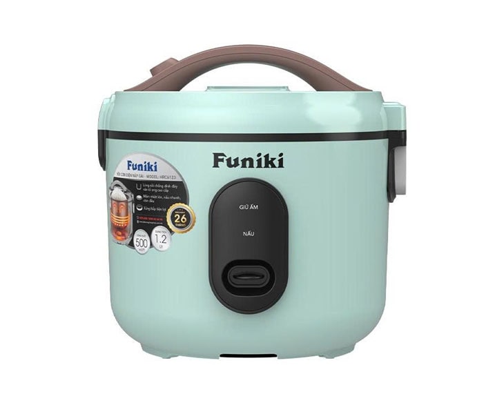 Nồi cơm điện nắp gài Funiki 1.2 lít HRC6123