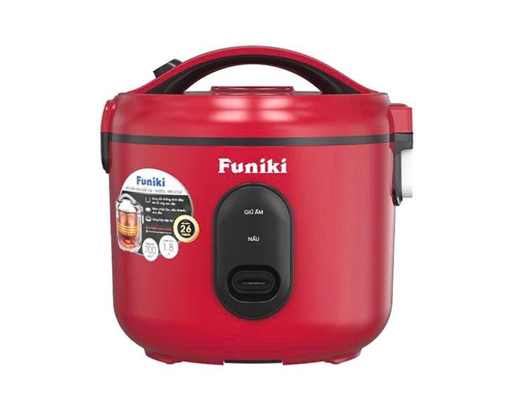 Nồi cơm điện nắp gài Funiki 1.8 lít HRC6162