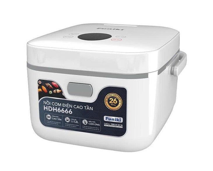 Nồi cơm điện cao tần Funiki 1.2 lít HDH6666