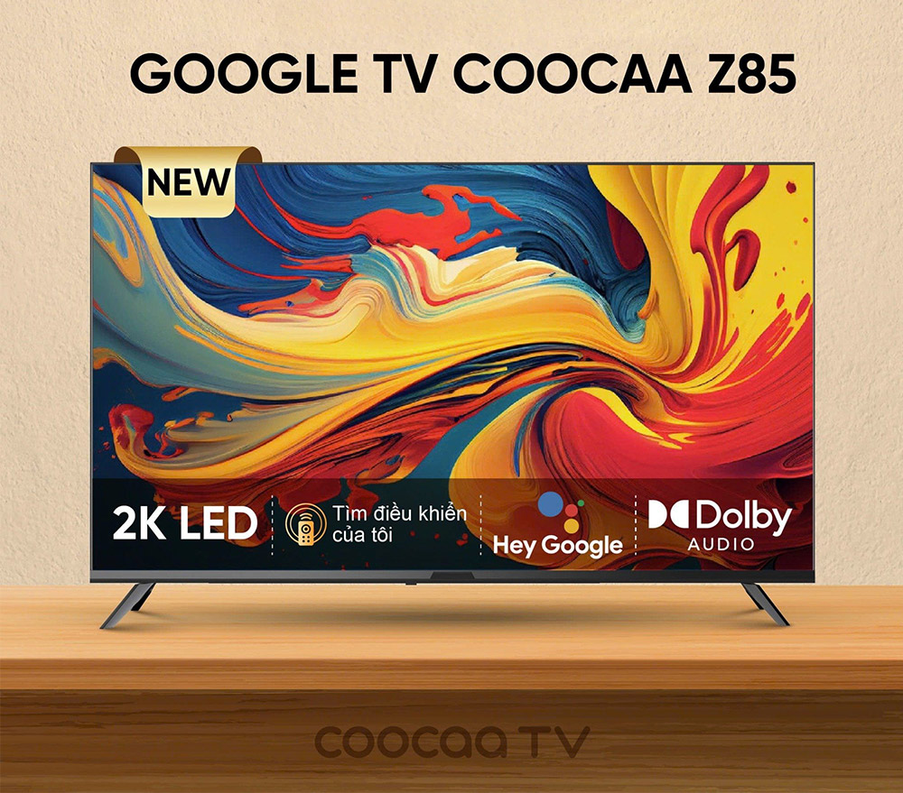 Google Tivi Coocaa Full HD 40 Inch 40Z85