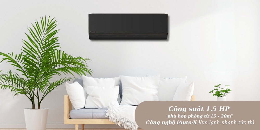 Máy Lạnh Panasonic CU/CS-AU12BKH-8 làm lạnh nhanh tức thì