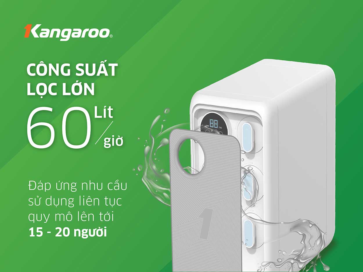Máy lọc nước Kangaroo Hydrogen KG400HU ⋆ Kangaroo Group