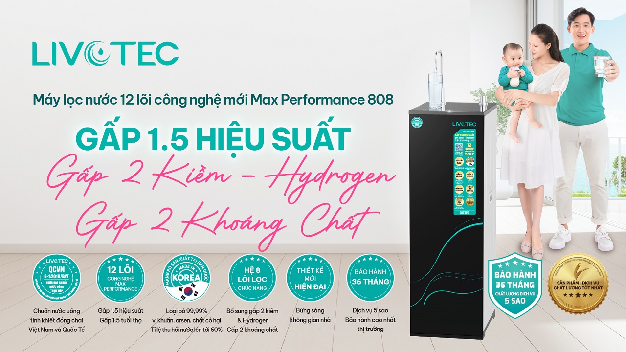 Máy lọc nước RO Karofi Livotec 808