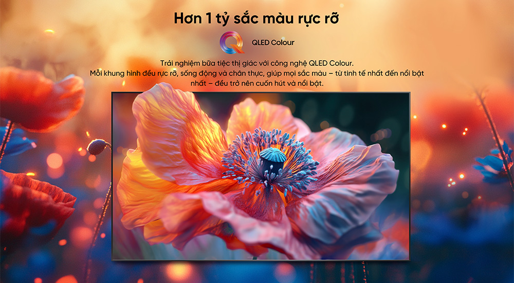 Công nghệ QLED Colour Tivi Hisense QLED 4K 100 inch 100Q6Q