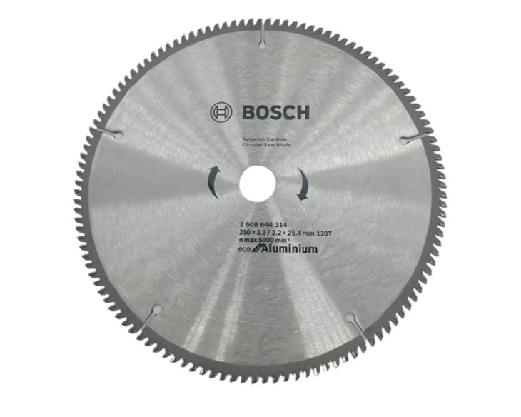 Lưỡi cưa nhôm Bosch 250x25.4mm T120 ALU 2608644314
