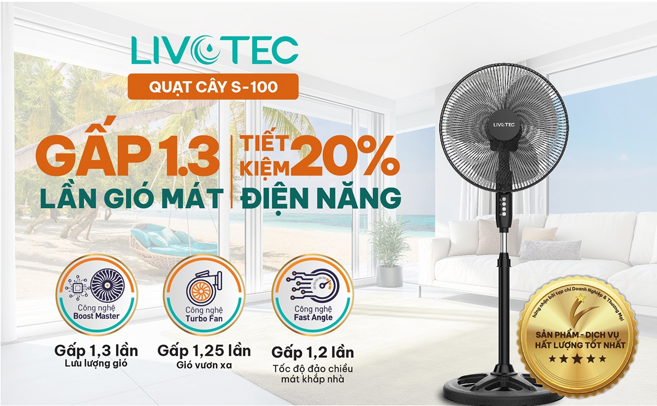 Quạt đứng Livotec S-100