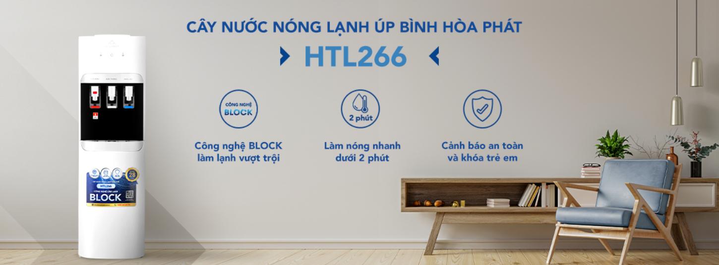 Cây nước nóng lạnh Hòa Phát HTL266