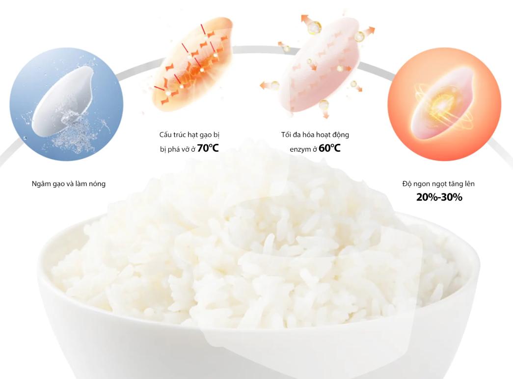 Nồi cơm điện tử Toshiba 1.8 lít RC-18DH5UVN(W)