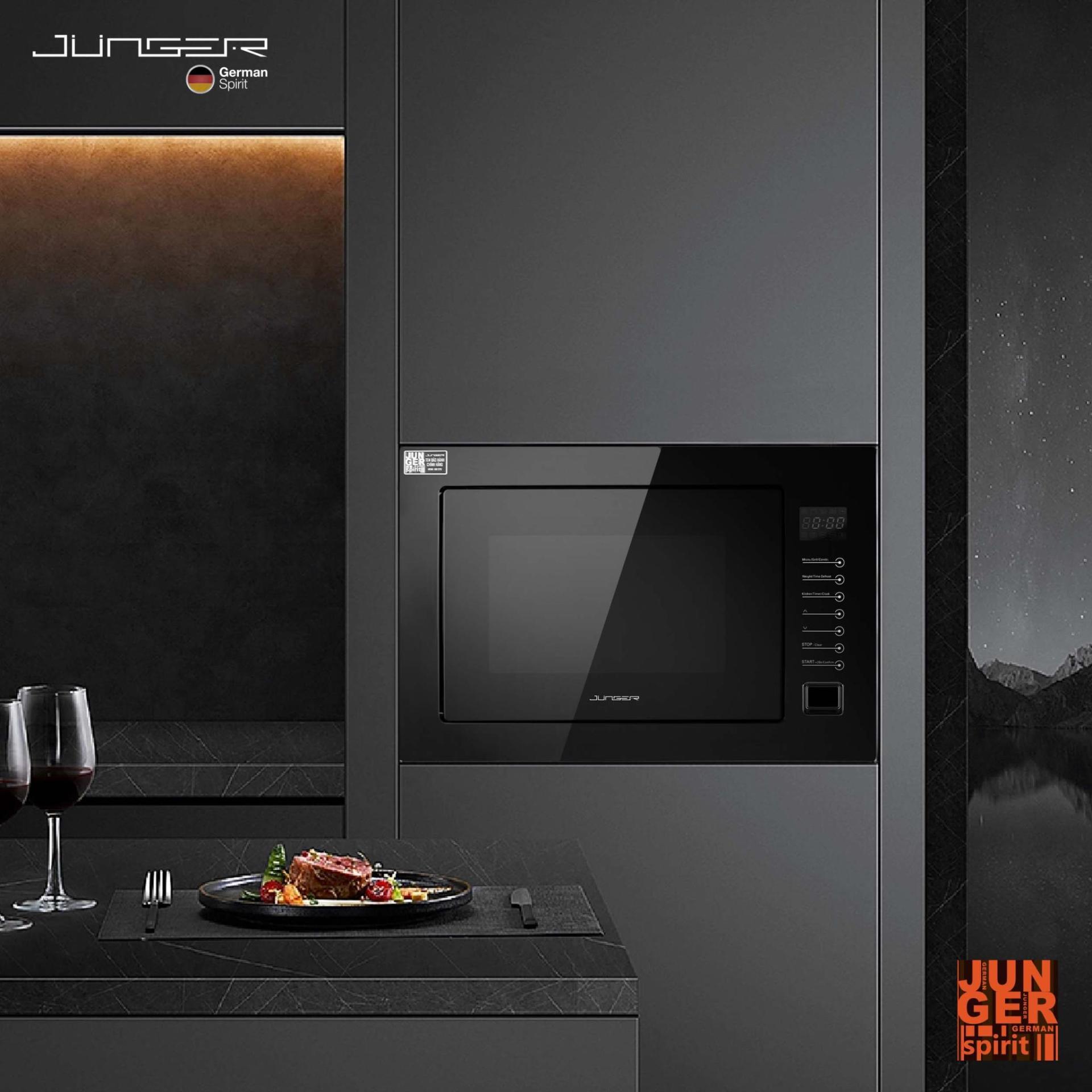 Lò vi sóng có nướng lắp âm Junger 25 lít TK-90