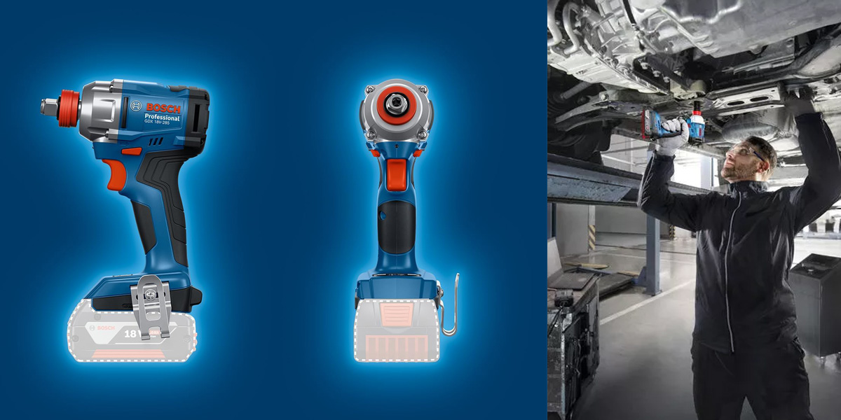 Máy vặn ốc vít dùng pin Bosch GDX 18V-285 đáp ứng nhu cầu công việc chuyên nghiệp