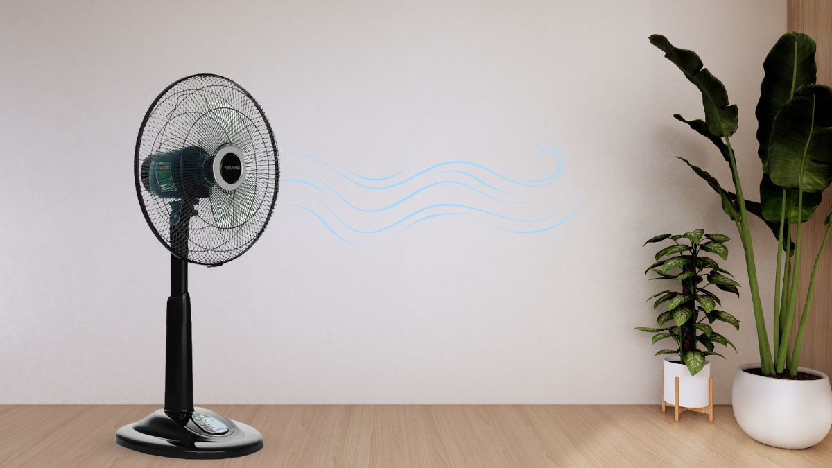 Sharp PJ-L40RV-DG cung cấp gió tự nhiên mát mẻ và an toàn