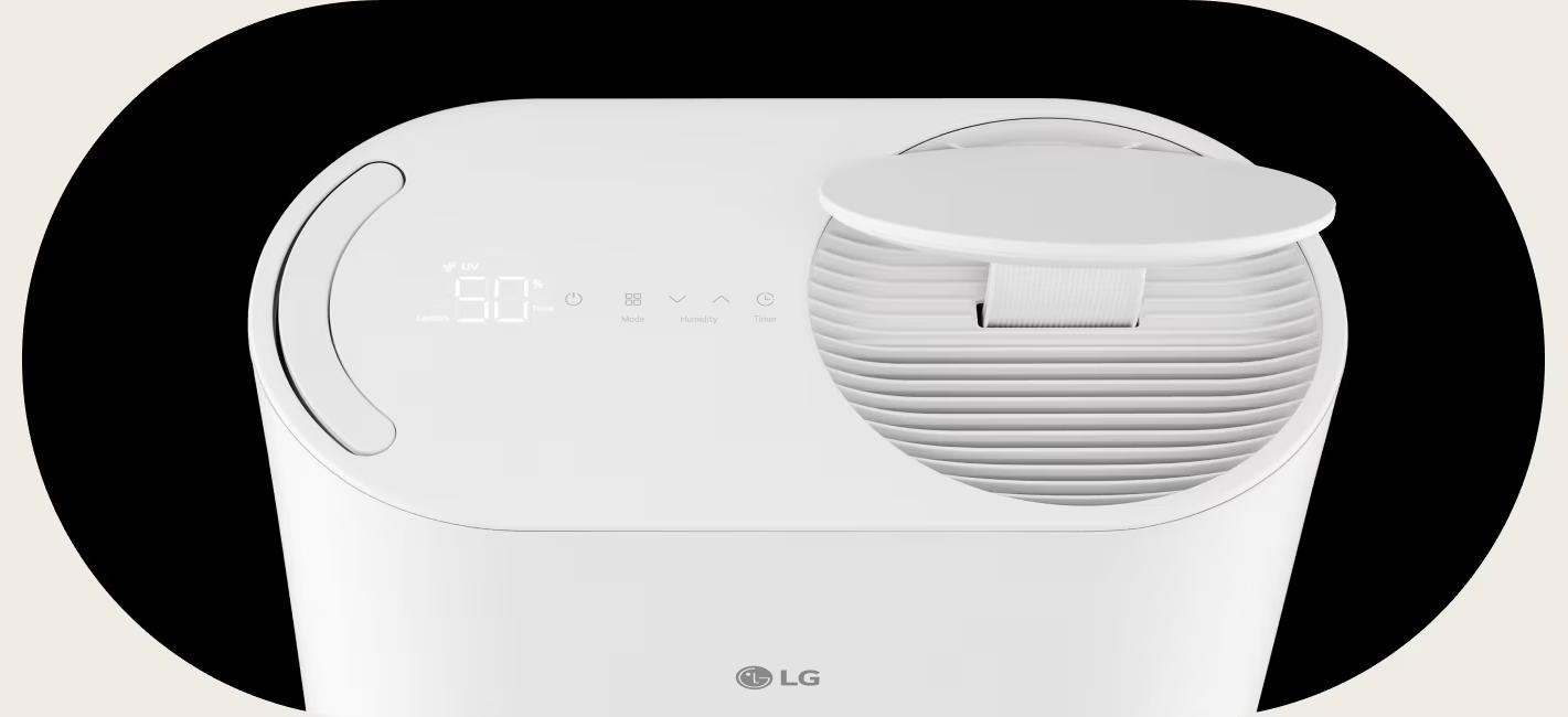 Máy hút ẩm LG Dual Inverter 34 lít DD20GMWE1