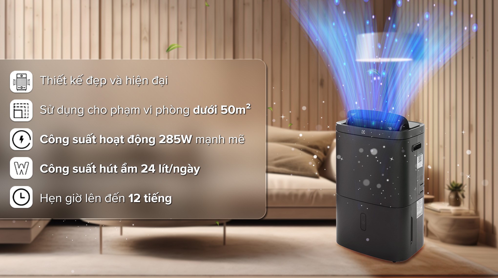 Nên mua máy hút ẩm hay máy lọc không khí cho gia đình?