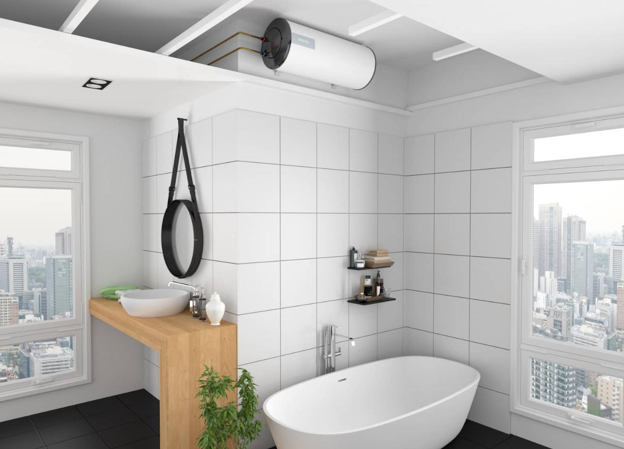Máy nước nóng gián tiếp Atlantic O'PRO SLIM 50L