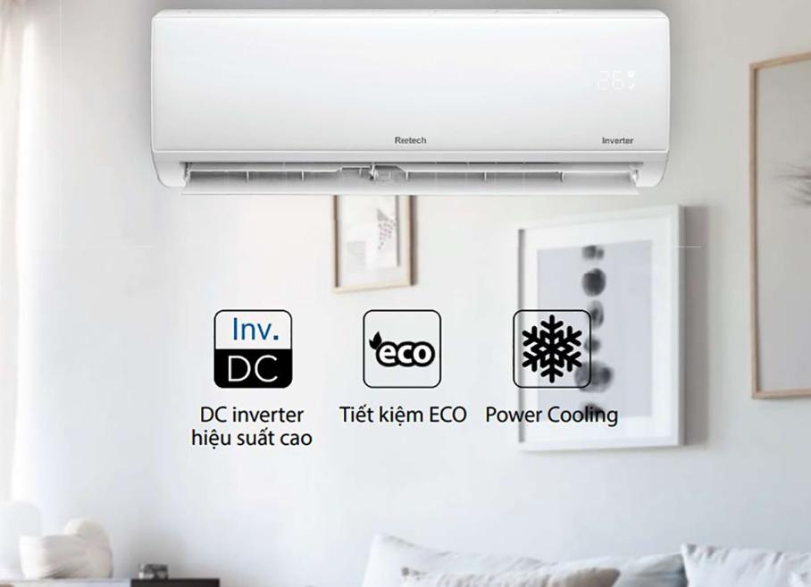Máy lạnh Reetech Inverter 1 HP RTV09