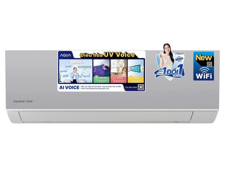 Máy lạnh Aqua Inverter 1.5 HP AQA-RUV13VS